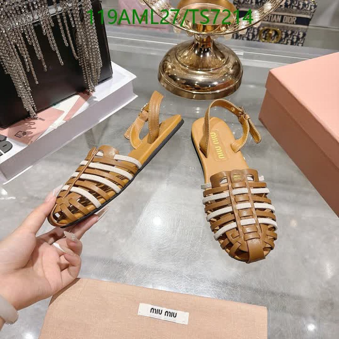 Miu Miu-Shoes(Women) Code: TS7214 $: 119USD