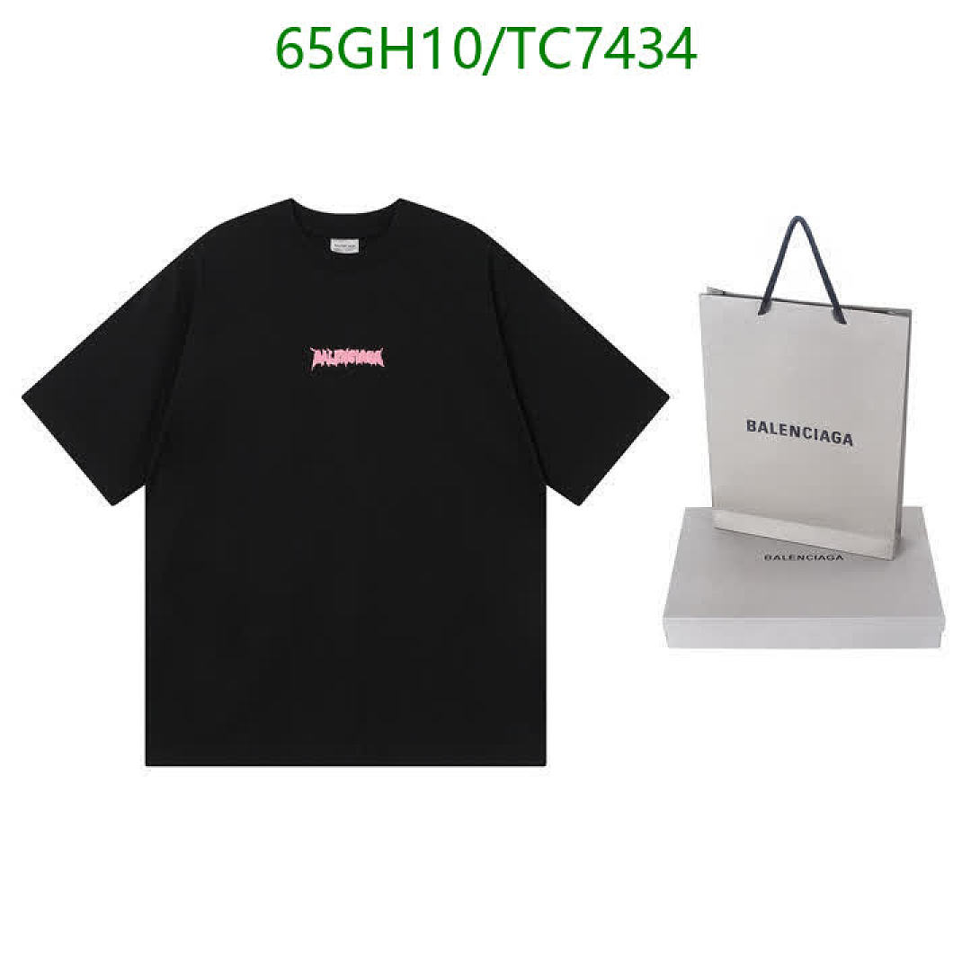 Balenciaga-Clothing Code: TC7434 $: 65USD