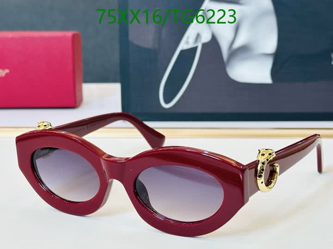 Cartier-Glasses Code: TG6223 $: 75USD
