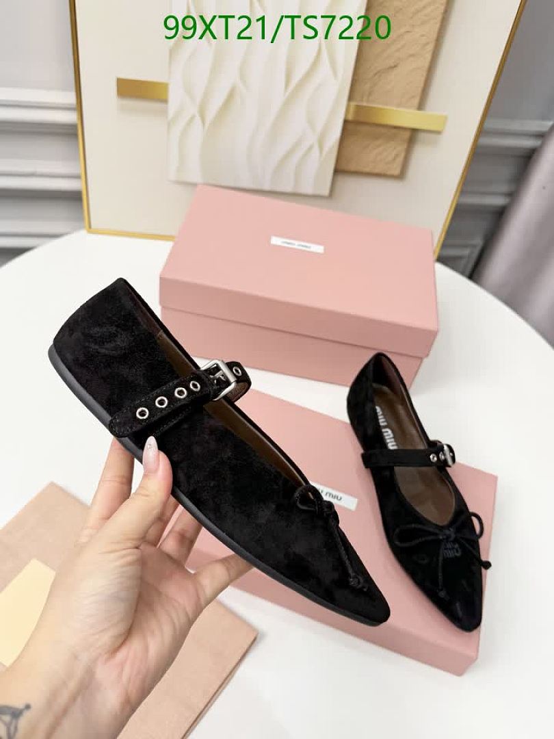Miu Miu-Shoes(Women) Code: TS7220 $: 99USD