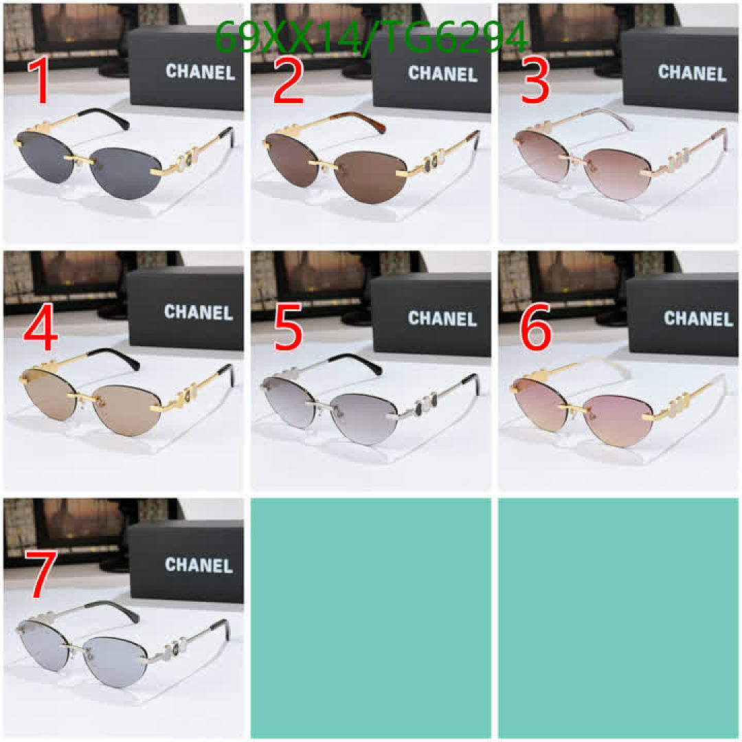 Chanel-Glasses Code: TG6294 $: 69USD