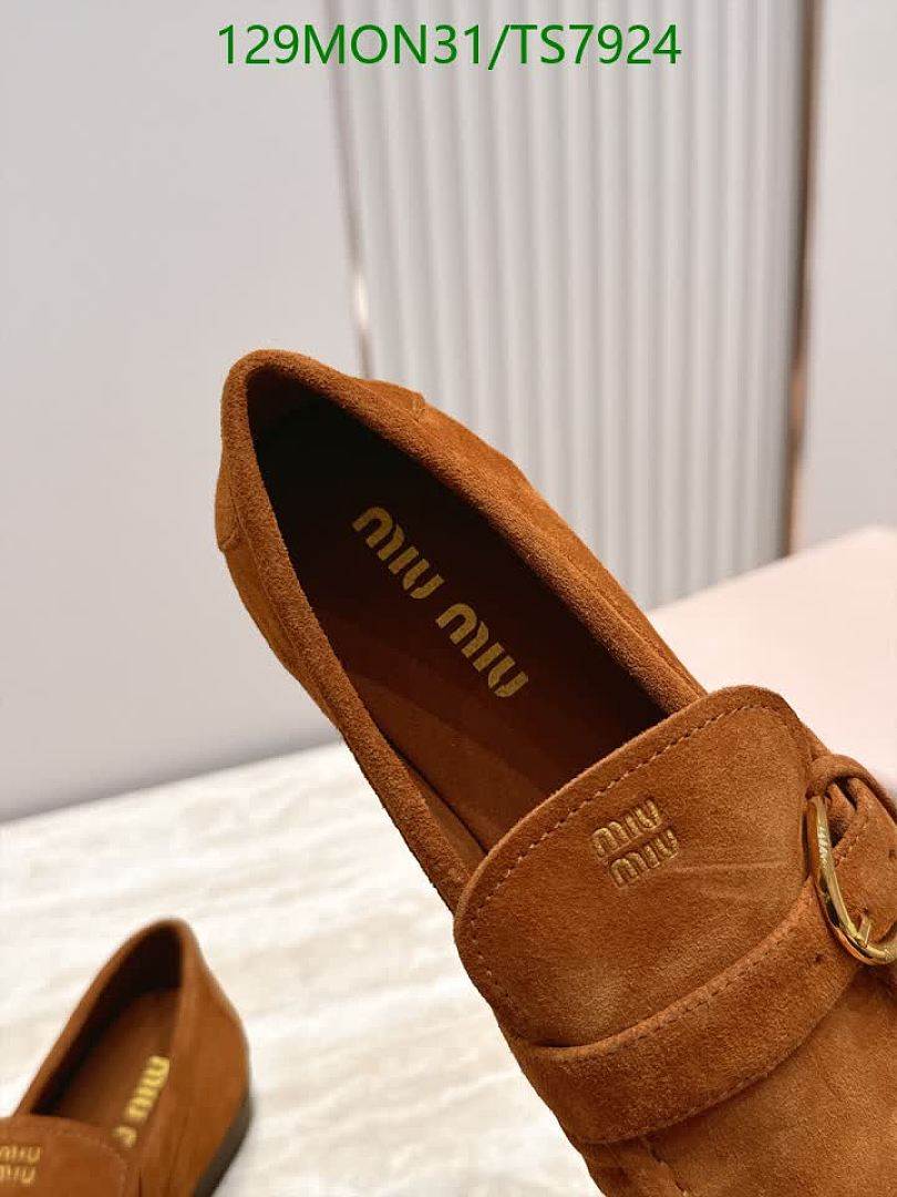 Miu Miu-Shoes(Women) Code: TS7924 $: 129USD