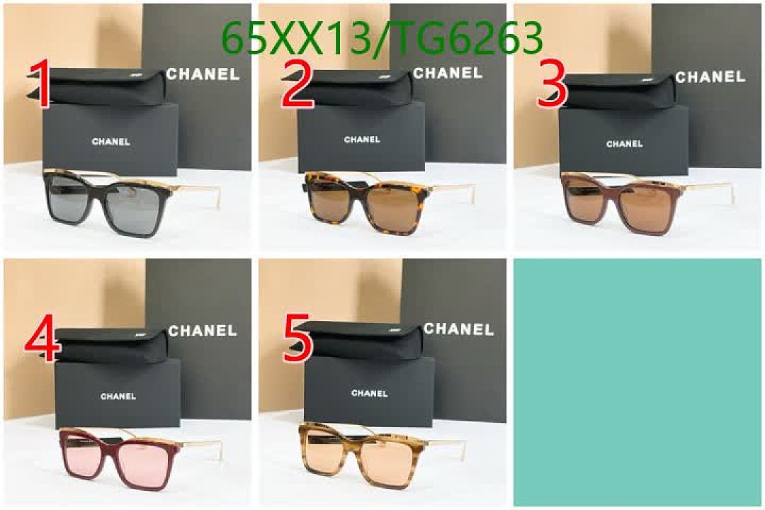 Chanel-Glasses Code: TG6263 $: 65USD