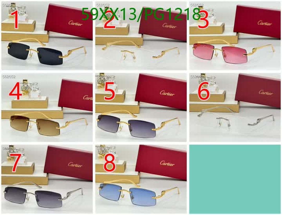 Cartier-Glasses Code: PG1218 $: 59USD