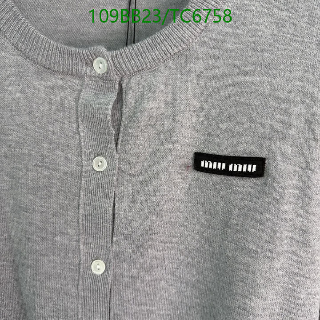 Miu Miu-Clothing Code: TC6758 $: 109USD