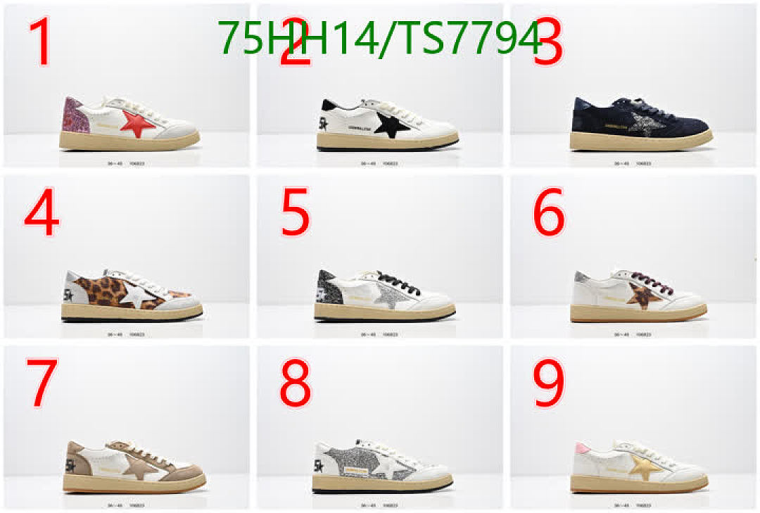 Golden Goose-Shoes(Men) Code: TS7794 $: 75USD