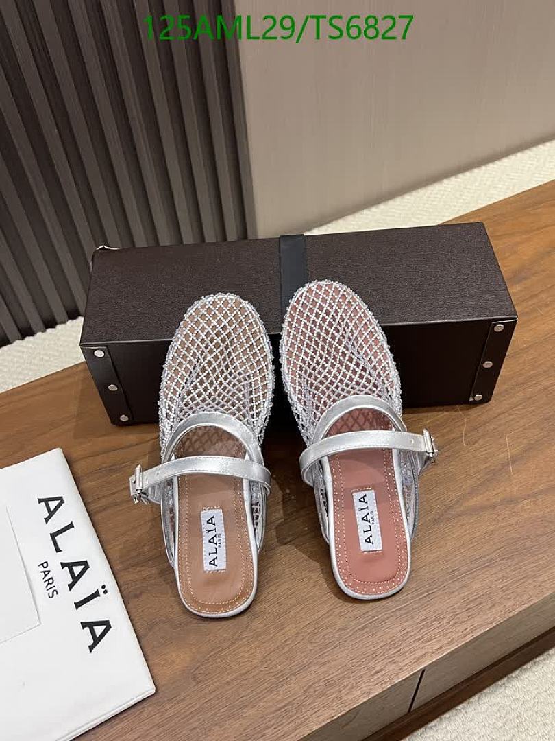 Alaia-Shoes(Women) Code: TS6827 $: 125USD