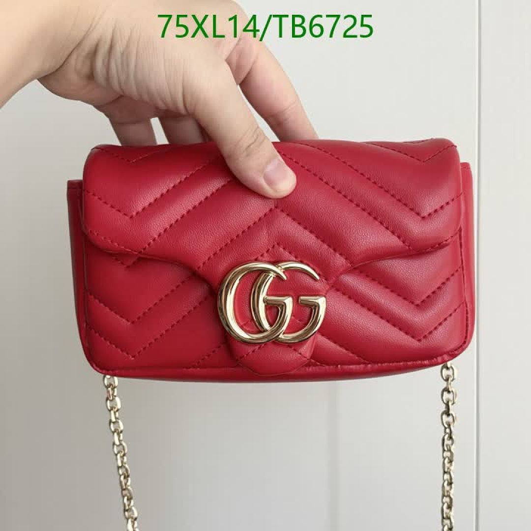 Gucci-Bags(4A) Code: TB6725 $: 75USD