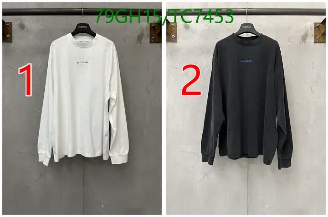 Balenciaga-Clothing Code: TC7453 $: 79USD