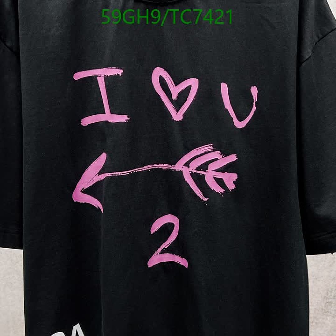 Balenciaga-Clothing Code: TC7421 $: 59USD
