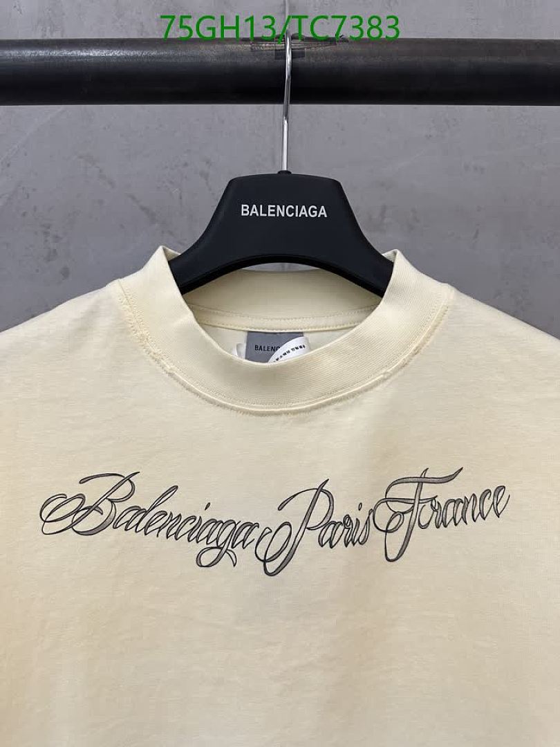 Balenciaga-Clothing Code: TC7383 $: 75USD
