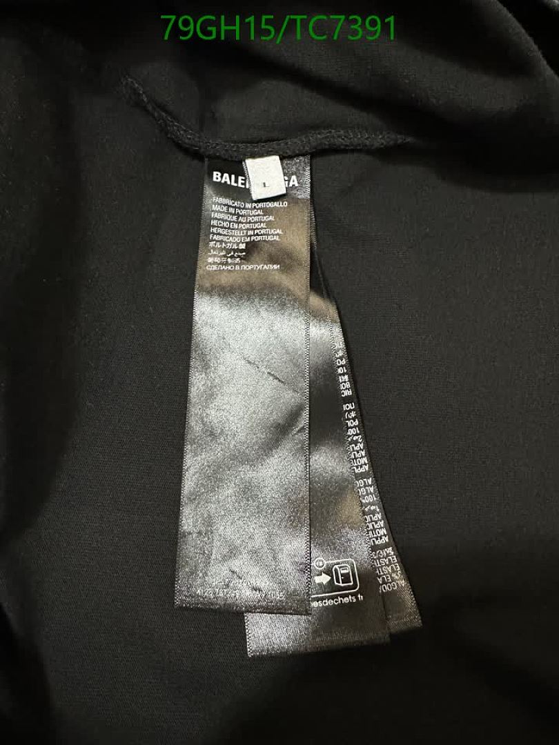 Balenciaga-Clothing Code: TC7391 $: 79USD