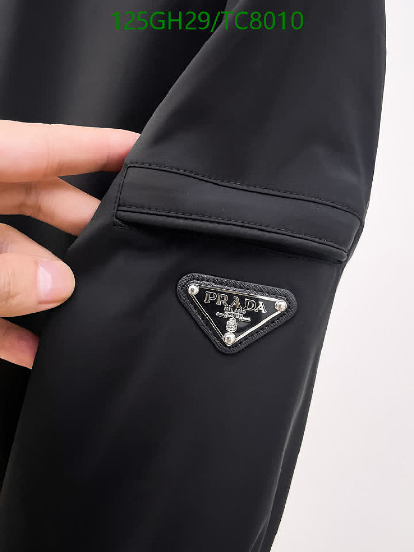 Prada-Clothing Code: TC8010 $: 125USD