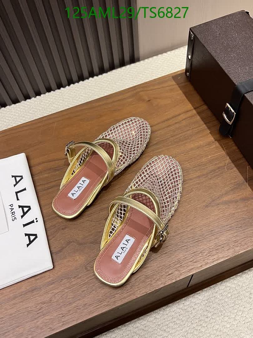 Alaia-Shoes(Women) Code: TS6827 $: 125USD