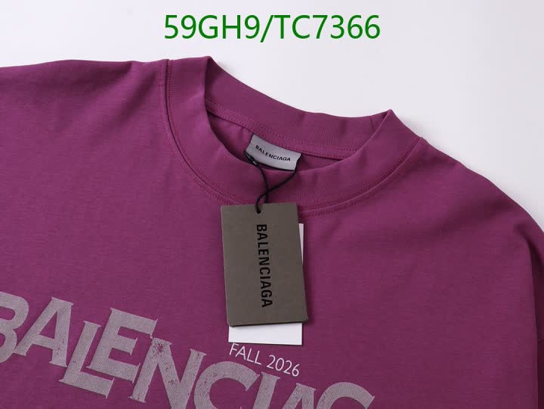 Balenciaga-Clothing Code: TC7366 $: 59USD