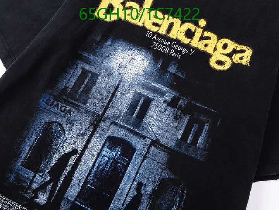 Balenciaga-Clothing Code: TC7422 $: 65USD