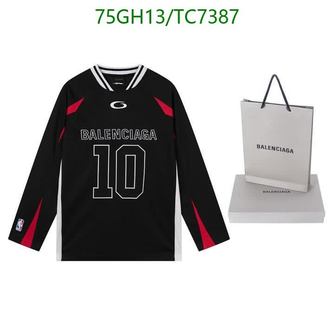 Balenciaga-Clothing Code: TC7387 $: 75USD