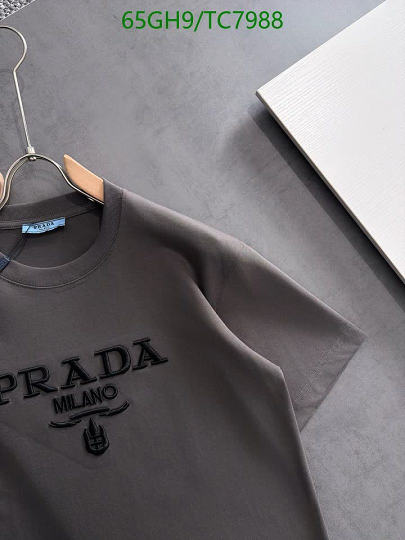 Prada-Clothing Code: TC7988 $: 65USD