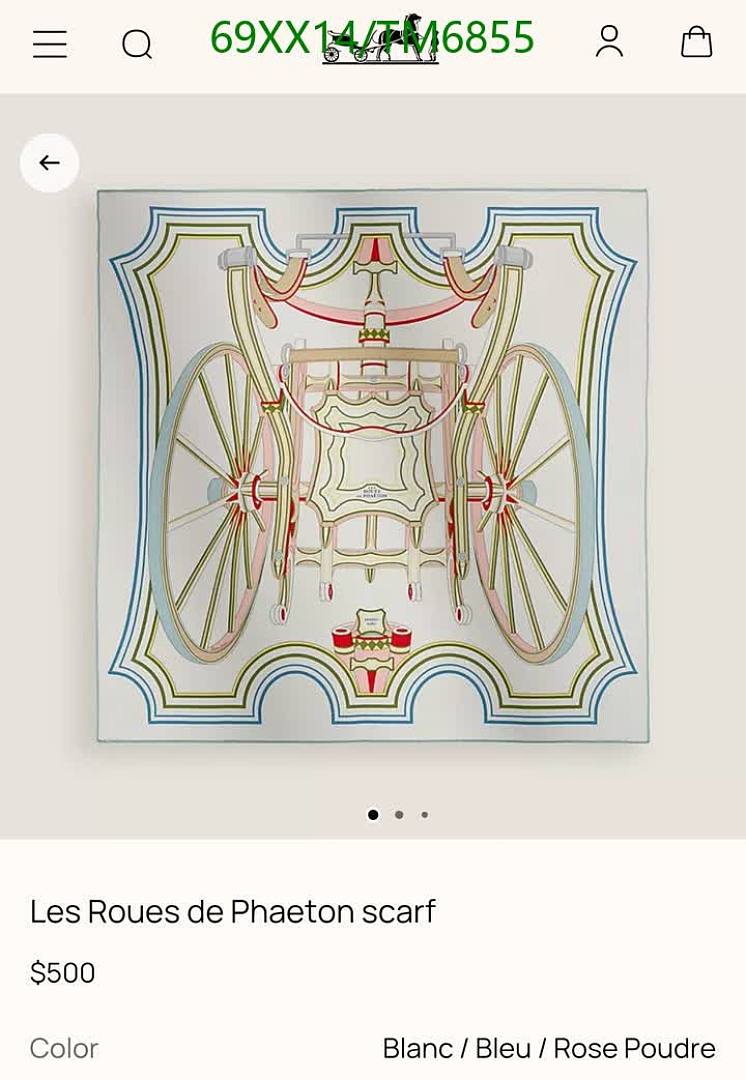 Hermes-Scarves Code: TM6855 $: 69USD