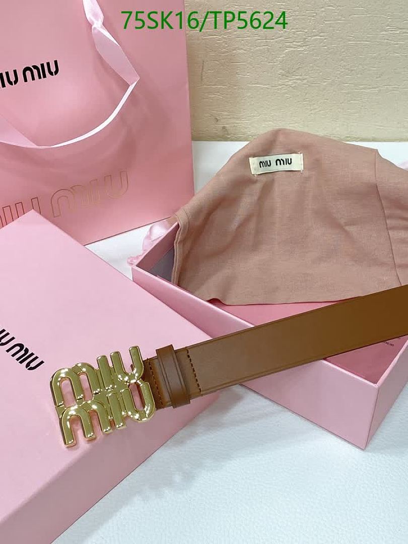 MIU MIU-Belts Code: TP5624 $: 75USD