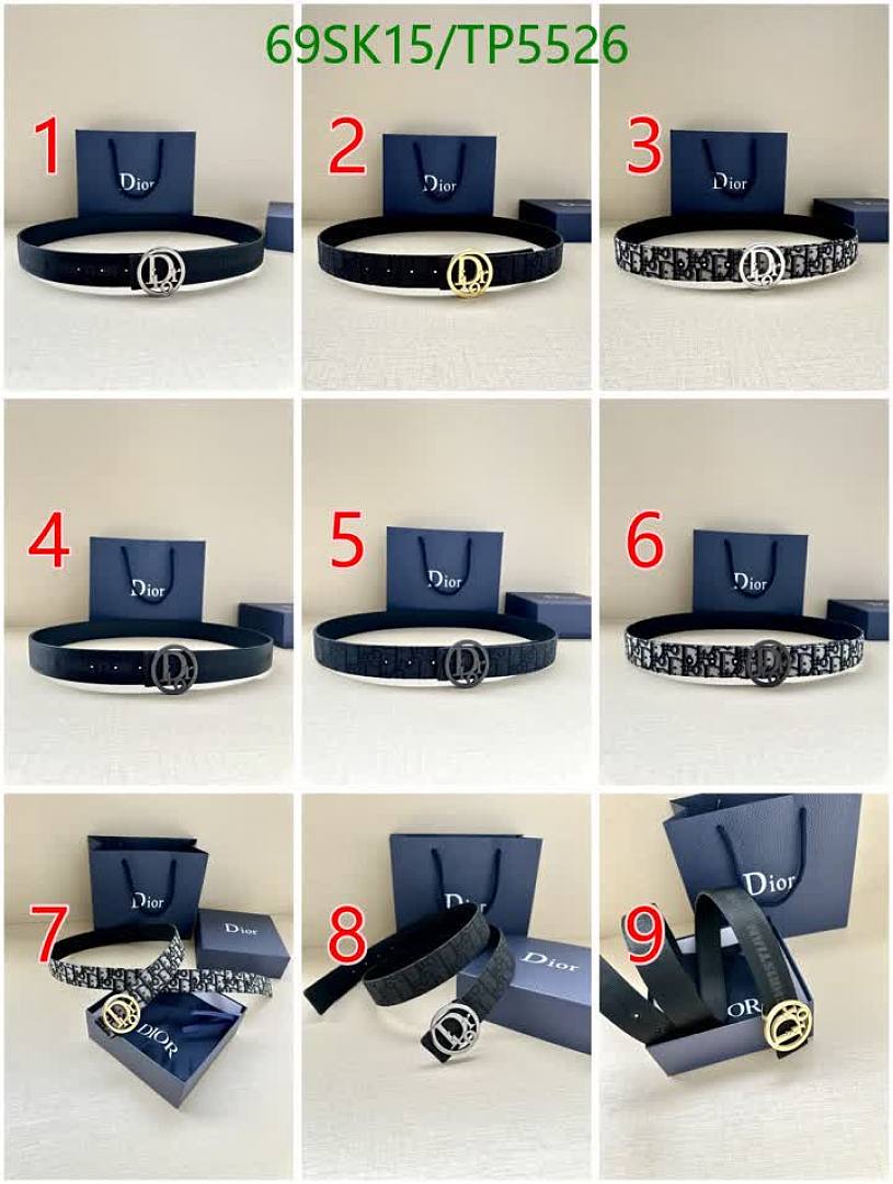 Dior-Belts Code: TP5526 $: 69USD
