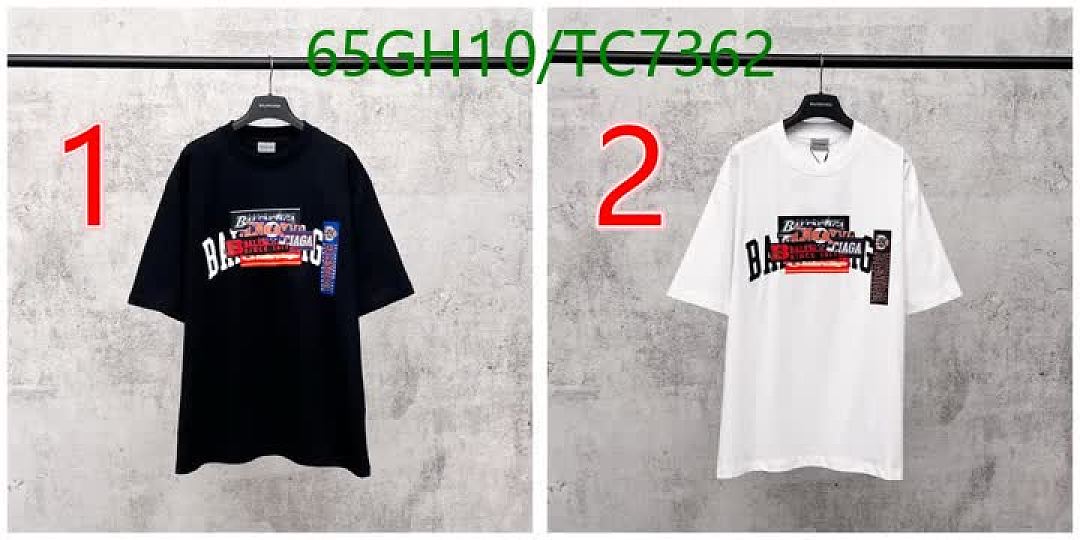 Balenciaga-Clothing Code: TC7362 $: 65USD