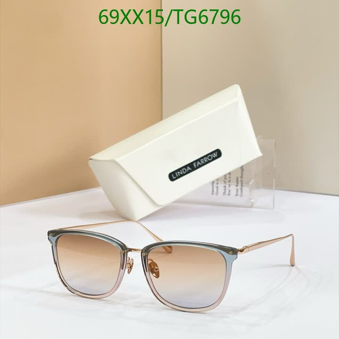 Linda Farrow-Glasses Code: TG6796 $: 69USD