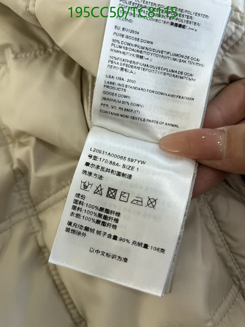Moncler-Down Jackets(Women) Code: TC8115 $: 195USD