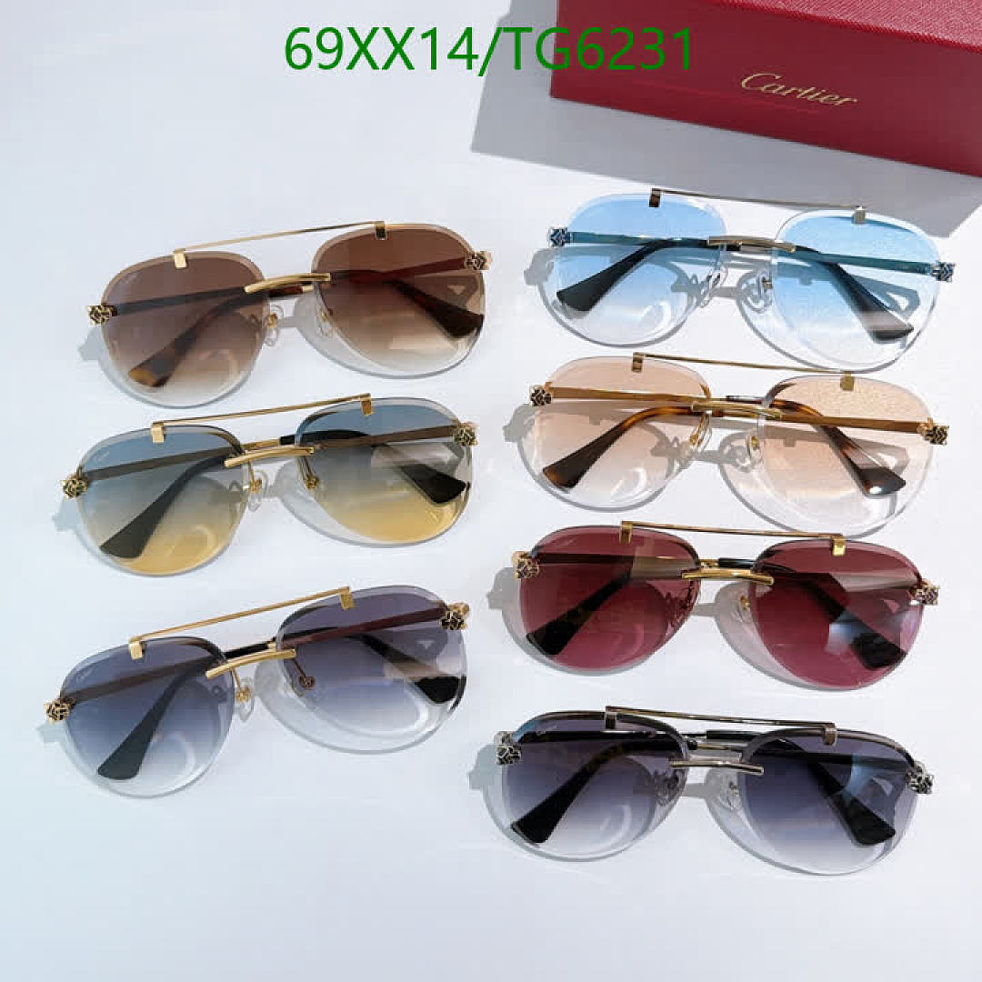 Cartier-Glasses Code: TG6231 $: 69USD
