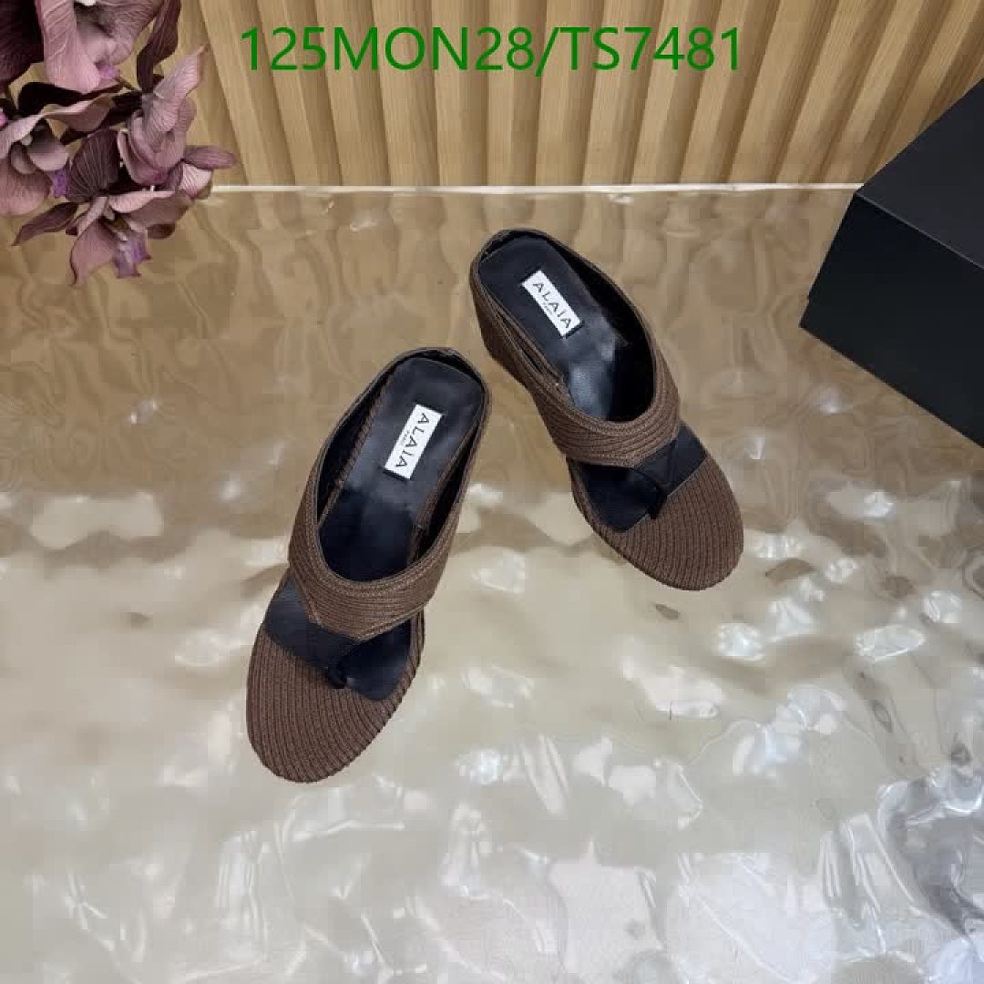 Alaia-Shoes(Women) Code: TS7481 $: 125USD