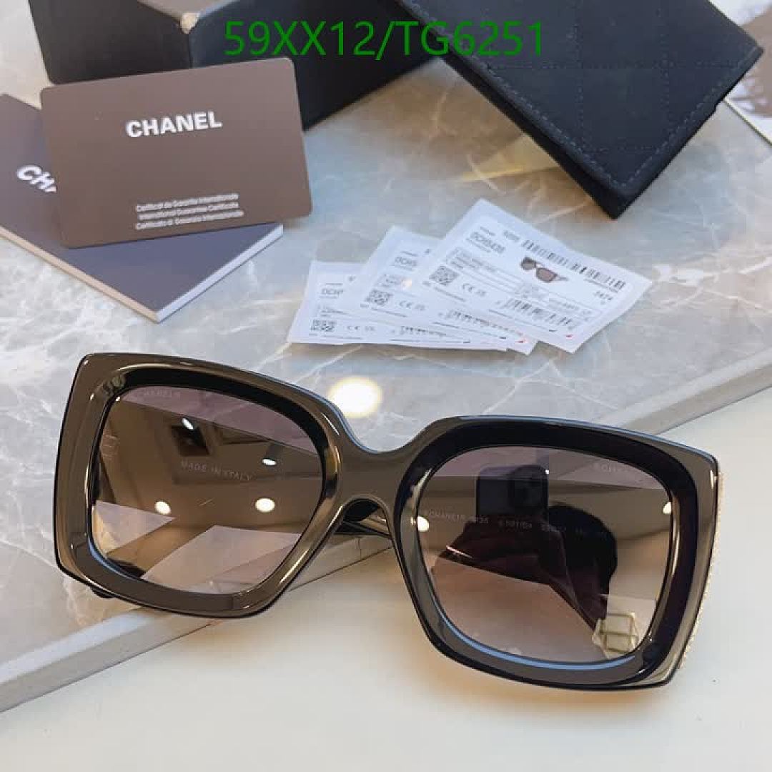 Chanel-Glasses Code: TG6251 $: 59USD