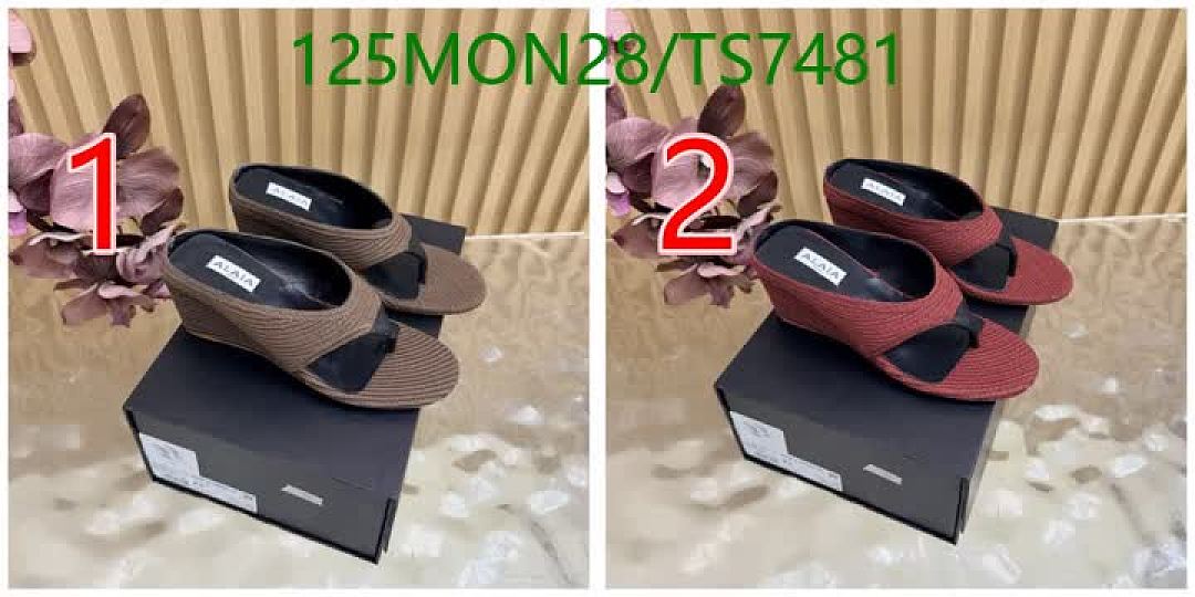 Alaia-Shoes(Women) Code: TS7481 $: 125USD
