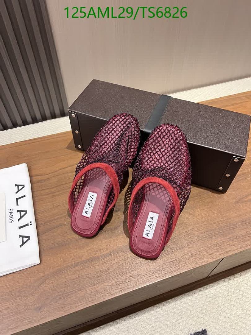 Alaia-Shoes(Women) Code: TS6826 $: 125USD