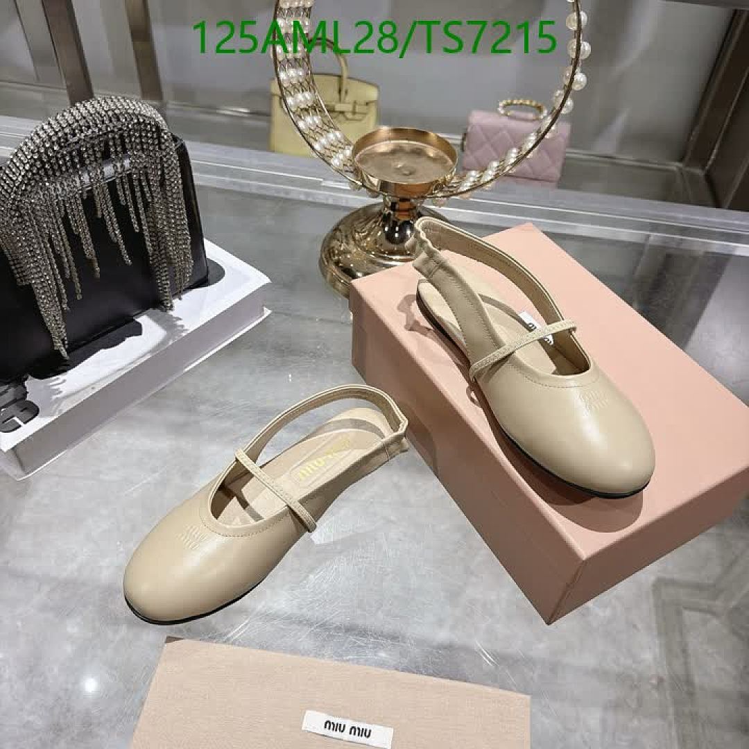 Miu Miu-Shoes(Women) Code: TS7215 $: 125USD