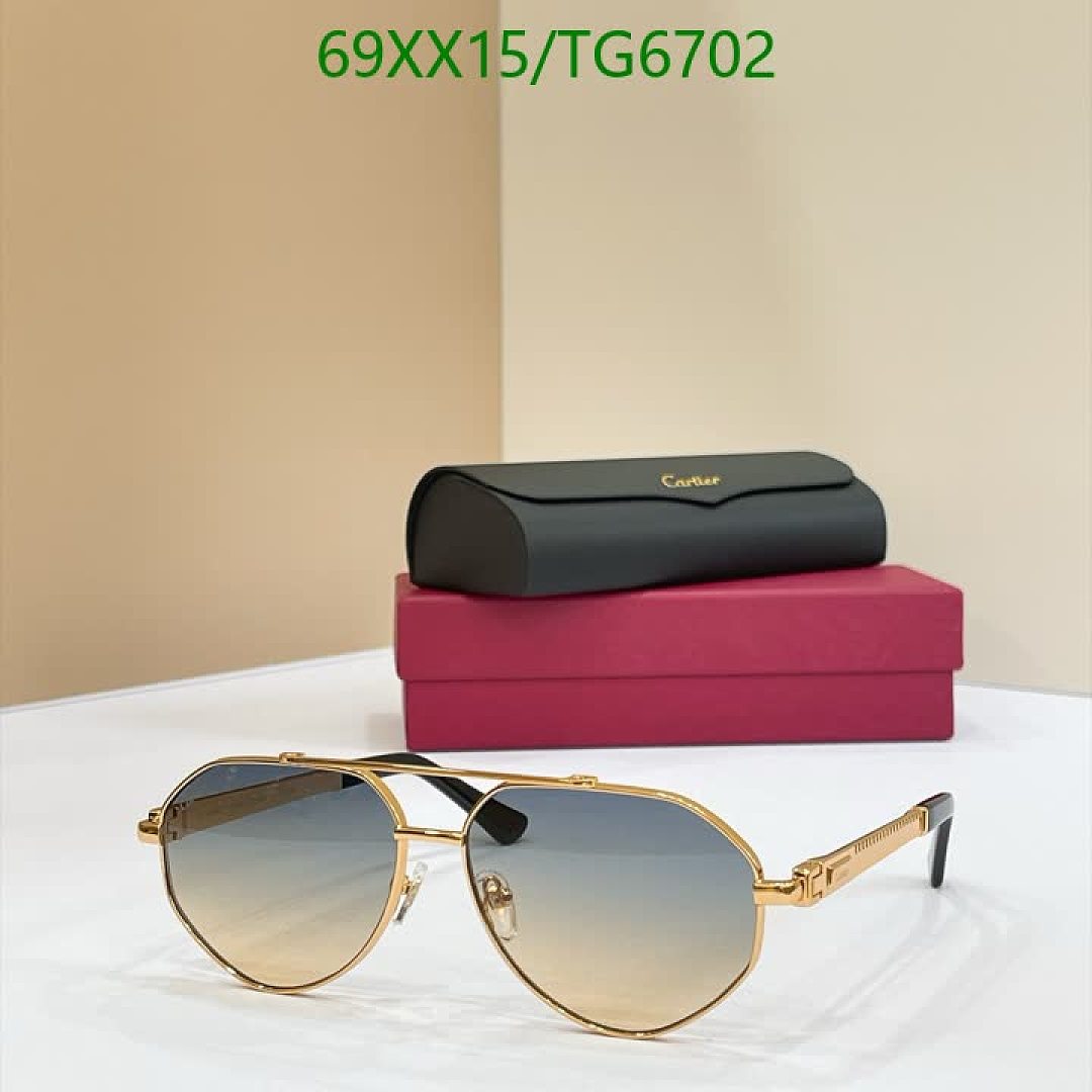 Cartier-Glasses Code: TG6702 $: 69USD