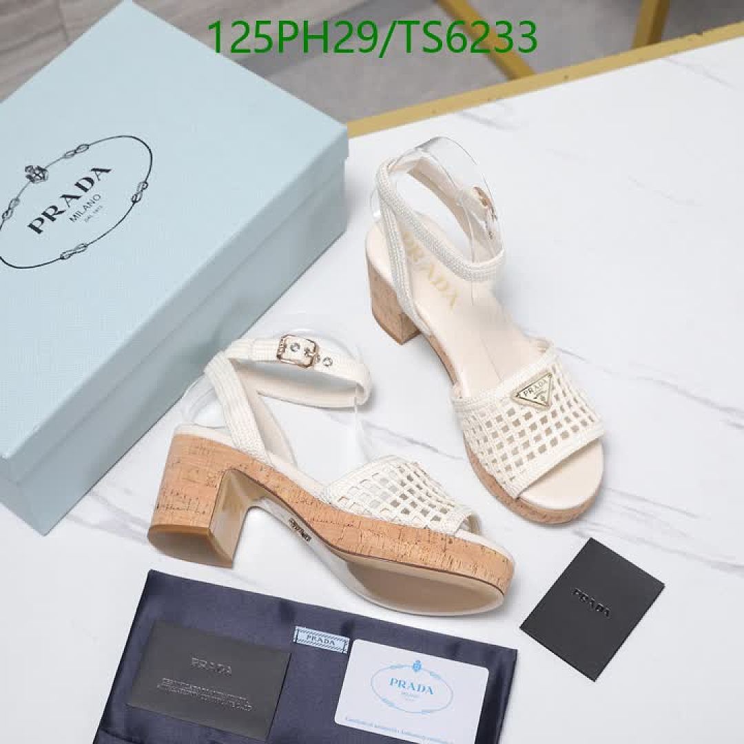 Prada-Shoes(Women) Code: TS6233 $: 125USD