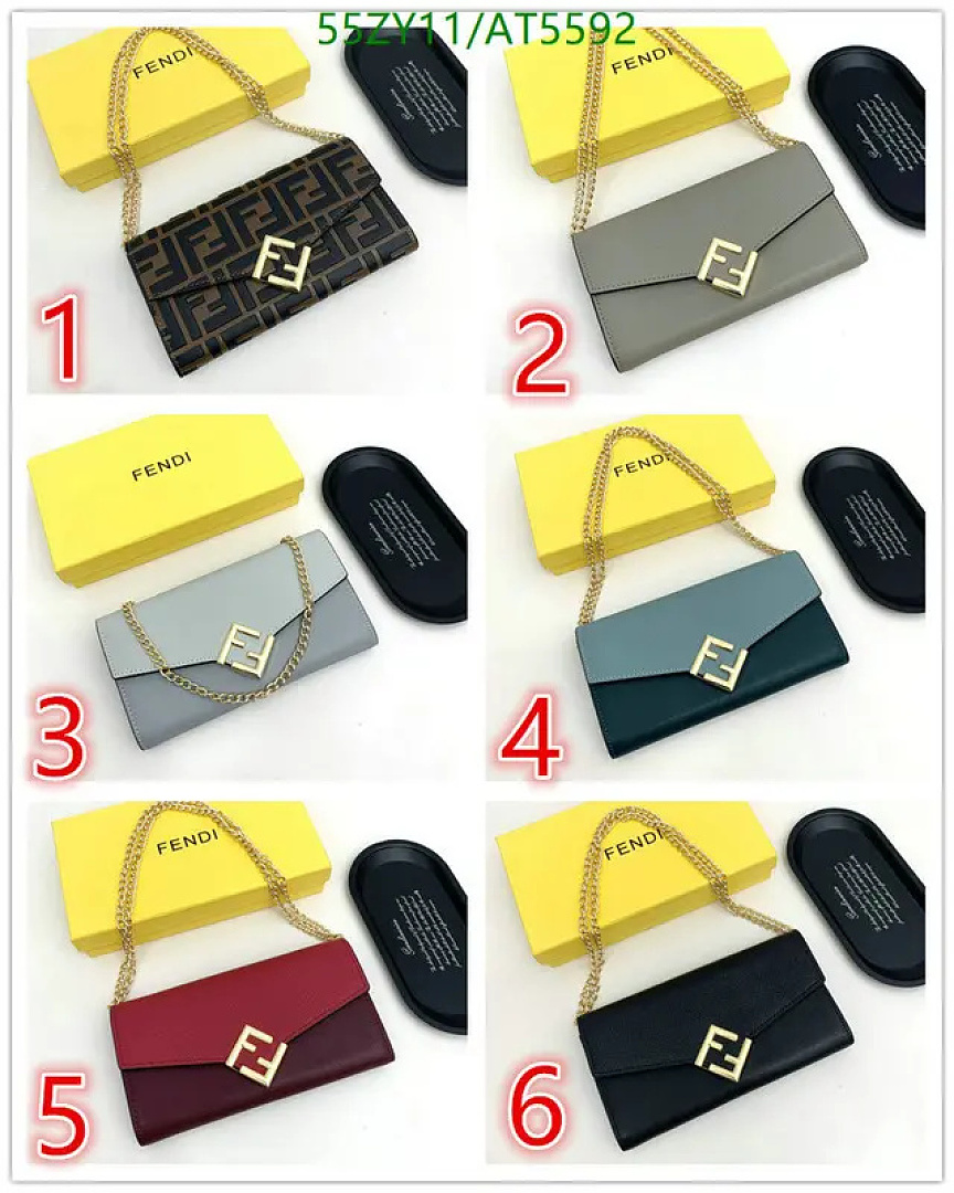 Fendi-Wallets(4A) Code: AT5592 $: 55USD