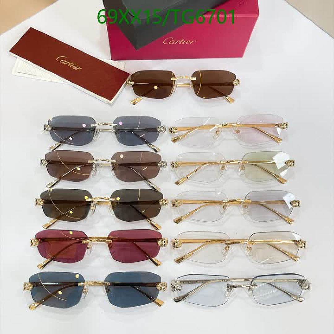 Cartier-Glasses Code: TG6701 $: 69USD