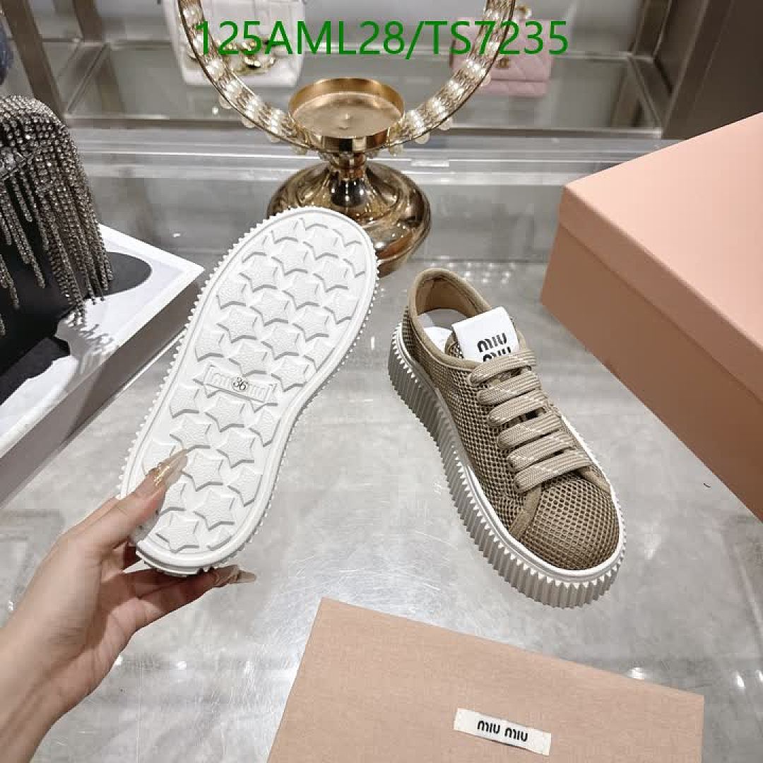 Miu Miu-Shoes(Women) Code: TS7235 $: 125USD