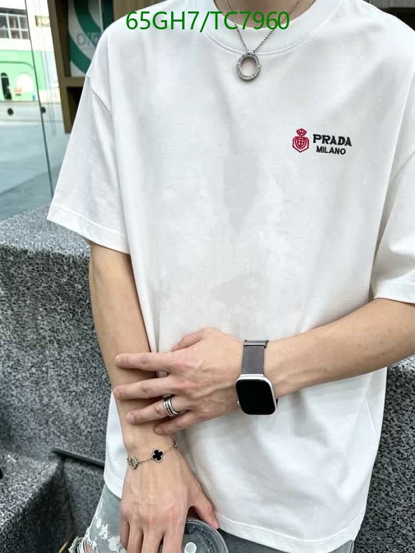 Prada-Clothing Code: TC7960 $: 65USD