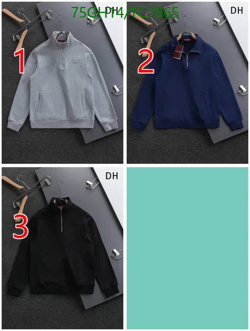 Gucci-Clothing Code: TC7865 $: 75USD
