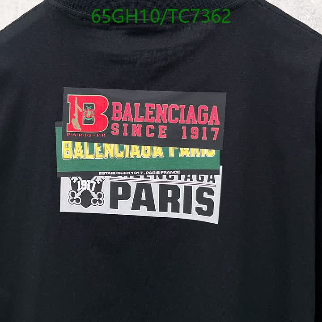 Balenciaga-Clothing Code: TC7362 $: 65USD