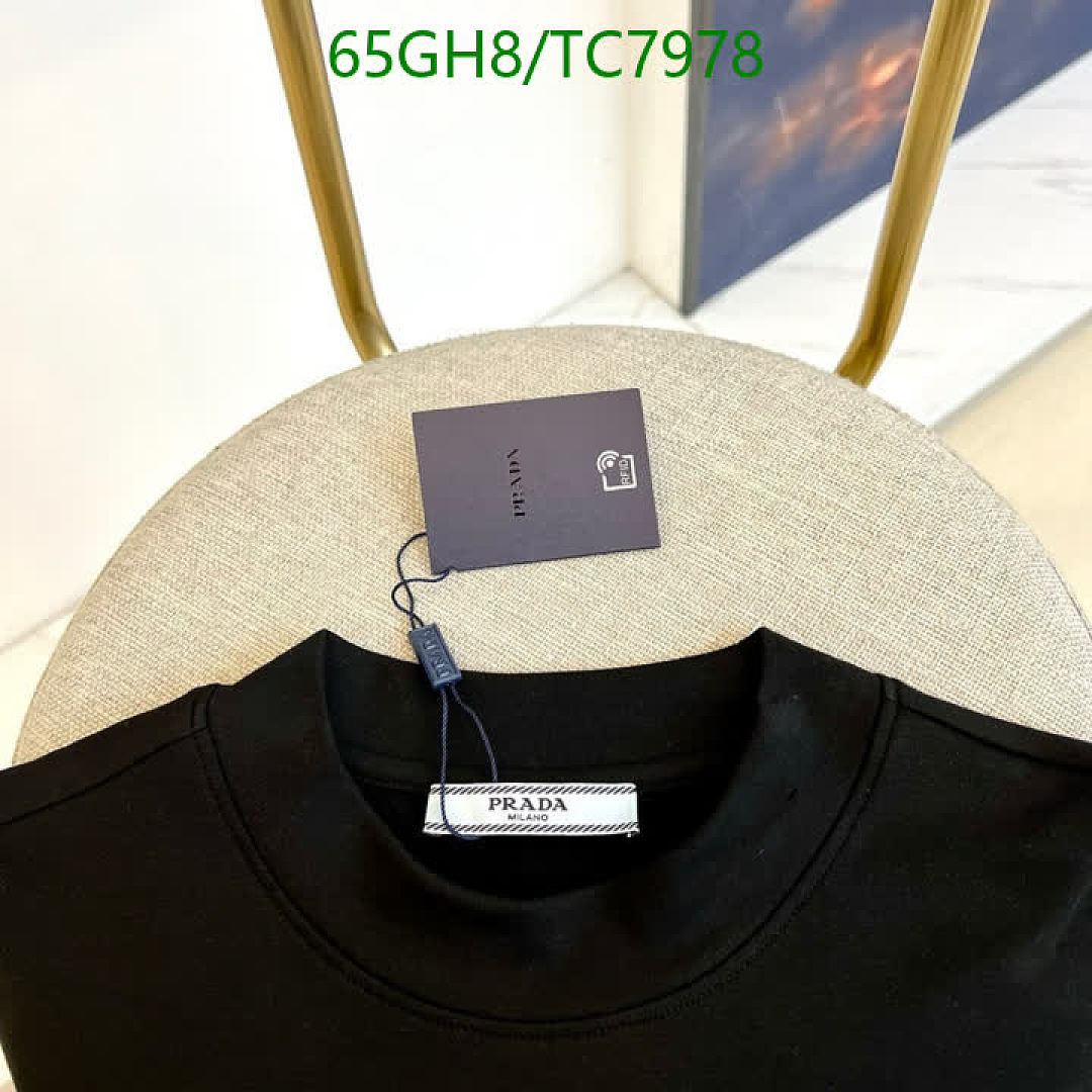 Prada-Clothing Code: TC7978 $: 65USD