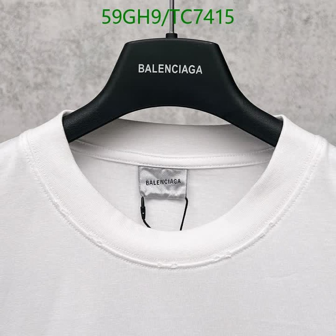 Balenciaga-Clothing Code: TC7415 $: 59USD