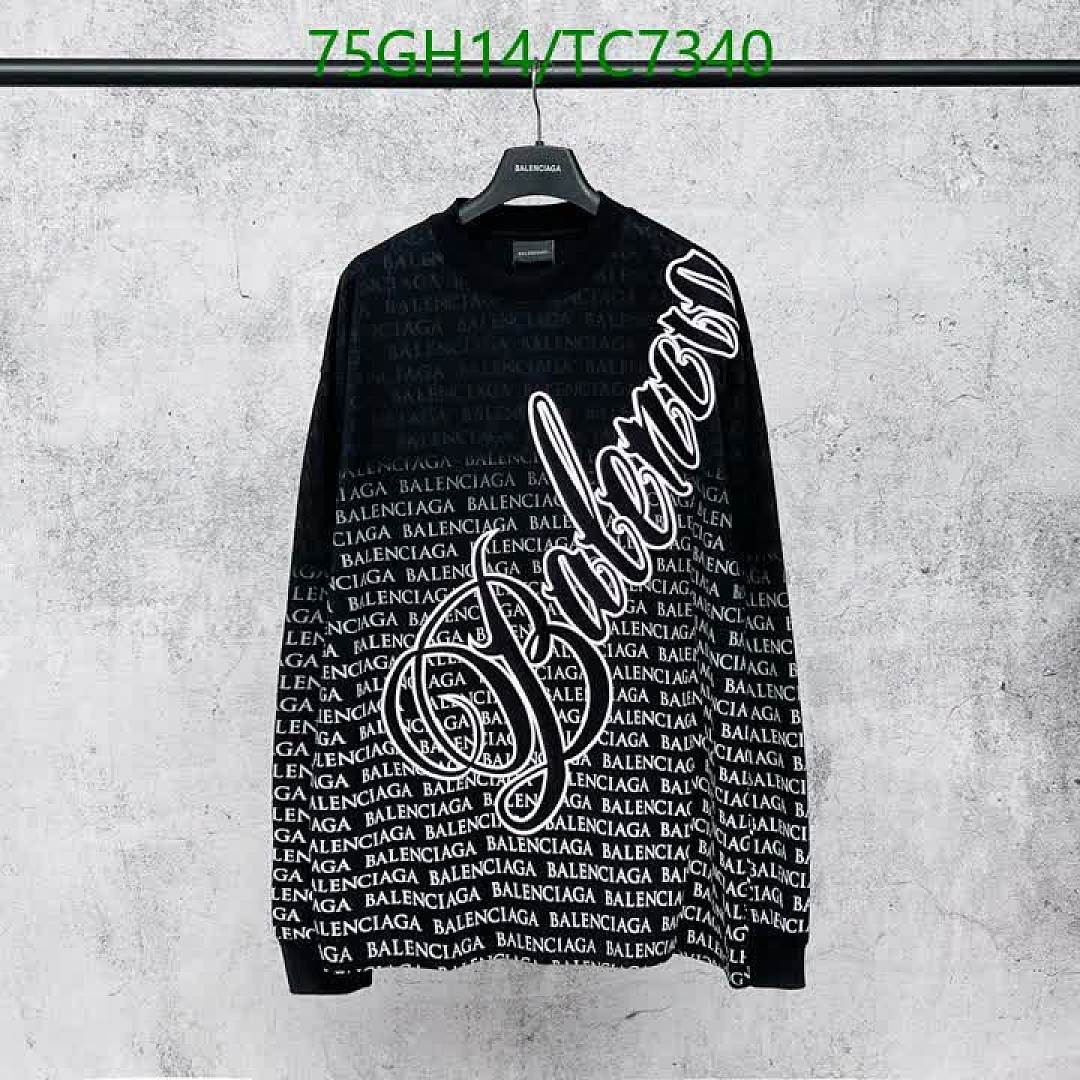 Balenciaga-Clothing Code: TC7340 $: 75USD