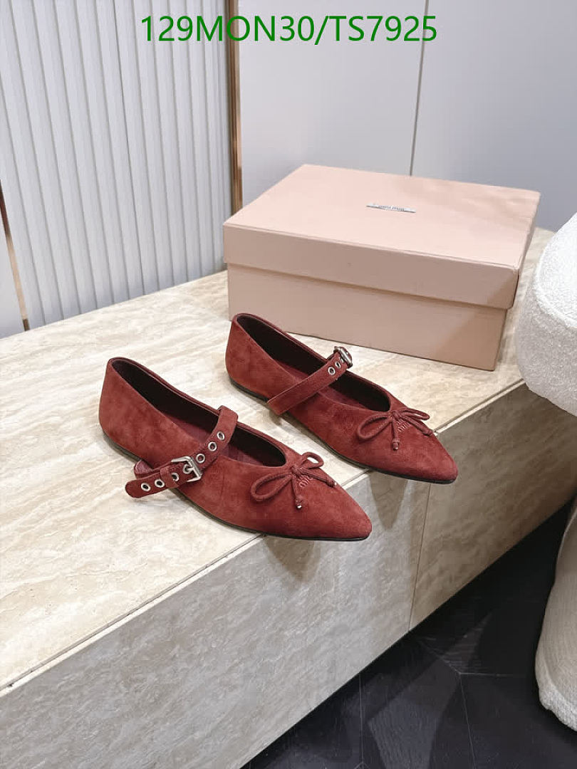 Miu Miu-Shoes(Women) Code: TS7925 $: 129USD