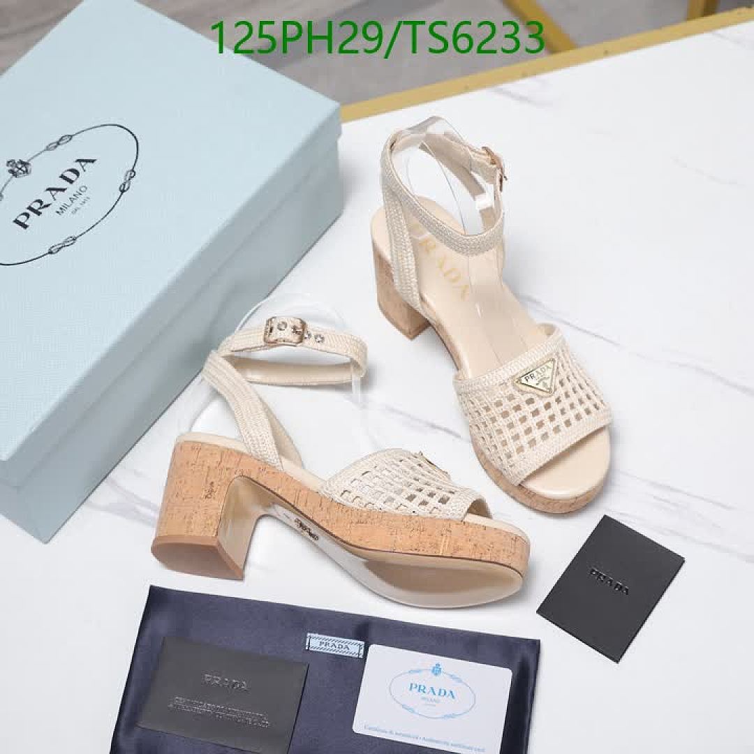 Prada-Shoes(Women) Code: TS6233 $: 125USD