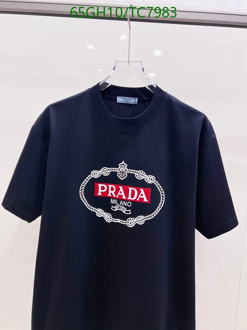 Prada-Clothing Code: TC7983 $: 65USD