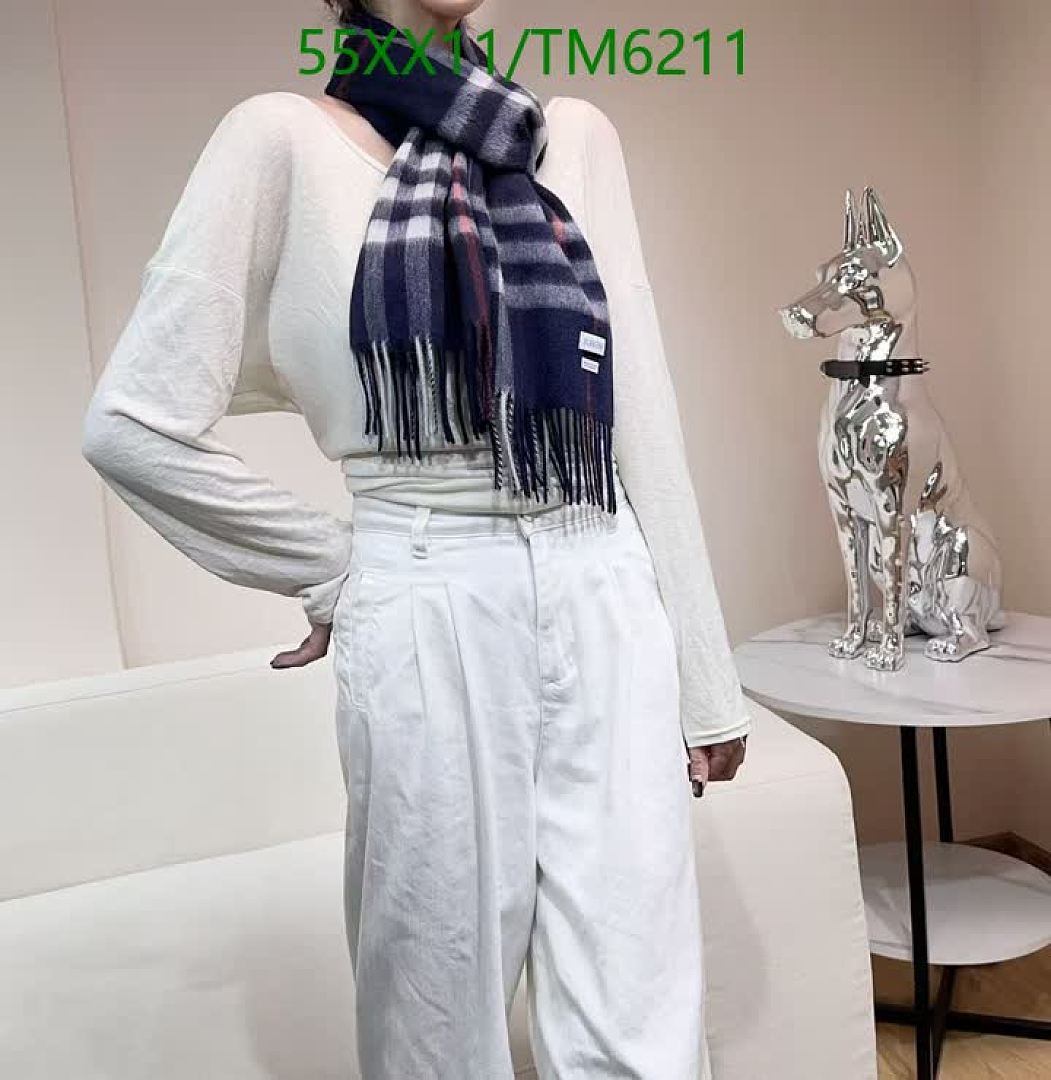 Burberry-Scarves Code: TM6211 $: 55USD