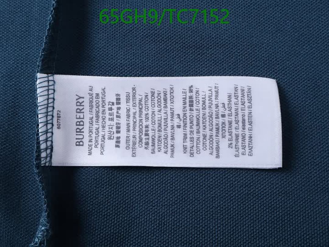 Burberry-Clothing Code: TC7152 $: 65USD